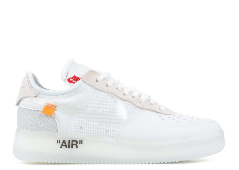 Authentic OFF-WHITE x Nike Air Force 1 Low White